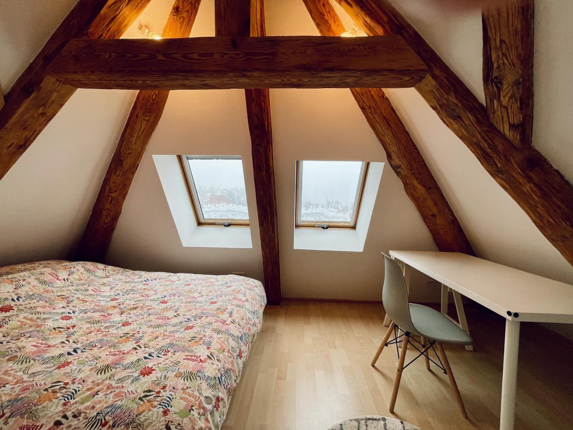 Ferienwohnung Duplex + Parking Gratuit Facile Sainte-Suzanne  Exterior foto
