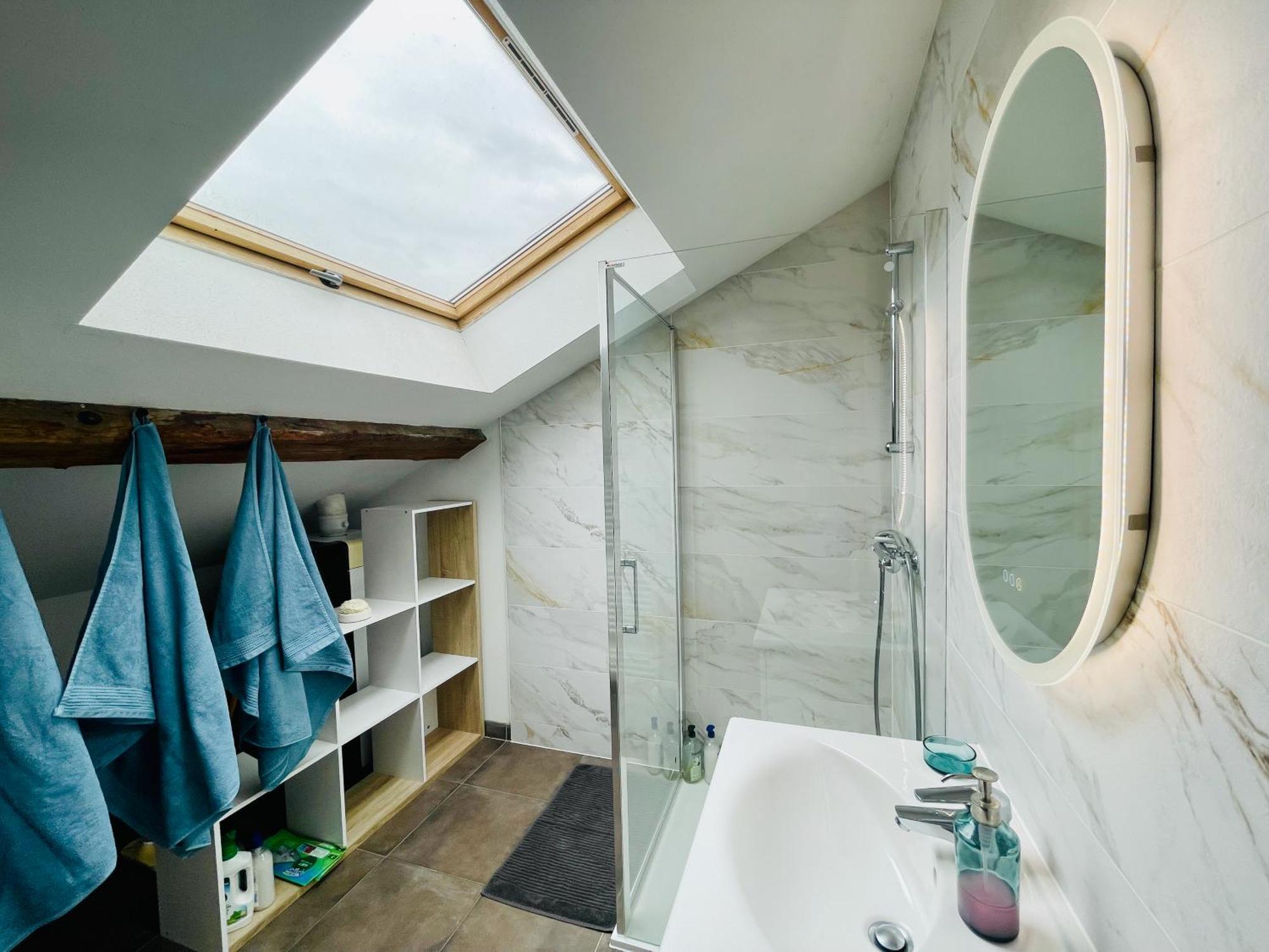 Ferienwohnung Duplex + Parking Gratuit Facile Sainte-Suzanne  Exterior foto